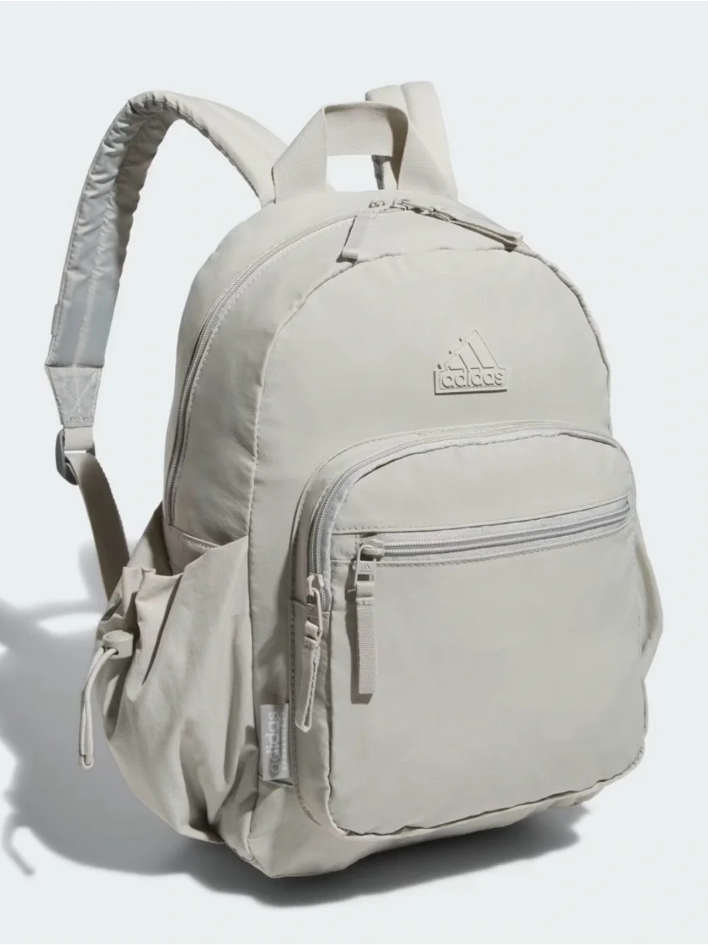 Adidas Beige Weekender Large Sports / Travel / Backpack Bag NEW - Picture 1 of 9